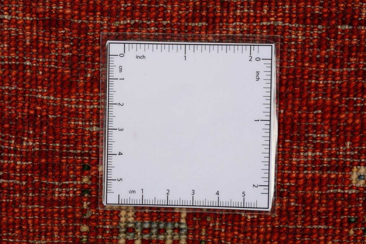 Dywan Gabbeh - Loribaft Indus kwadratowy  - 251 x 248 cm - wielokolorowy