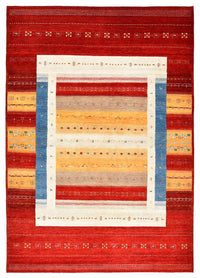 Dywan Gabbeh - Loribaft Indus - 349 x 248 cm - wielokolorowy