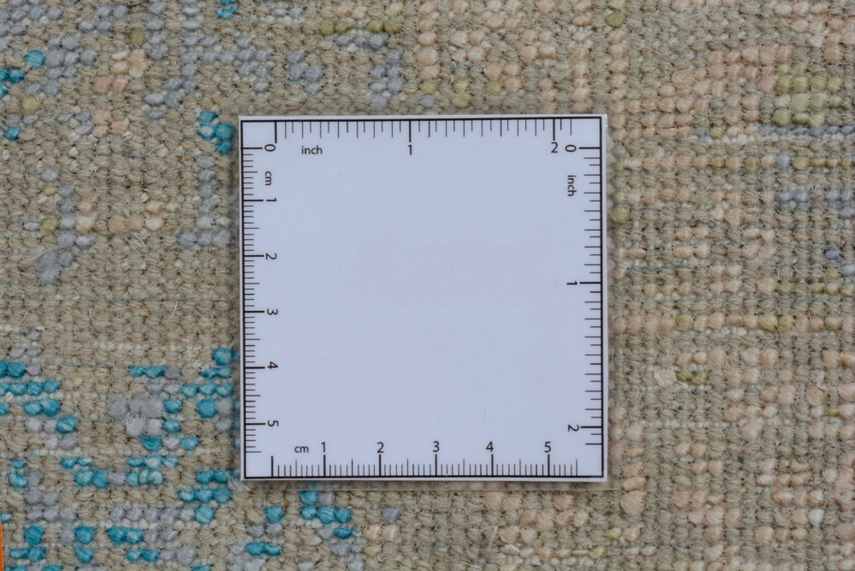 Designerski dywan - 186 x 129 cm - jasny beż