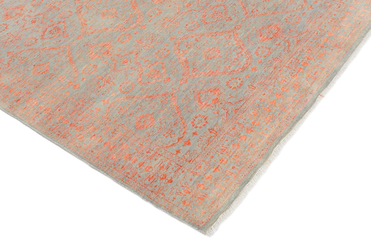 Designerski dywan - 185 x 124 cm - szary