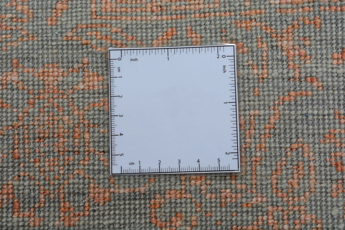 Designerski dywan - 189 x 152 cm - szary