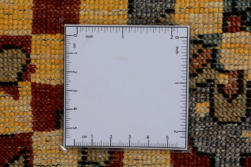 Designerski dywan - 299 x 242 cm - złoto