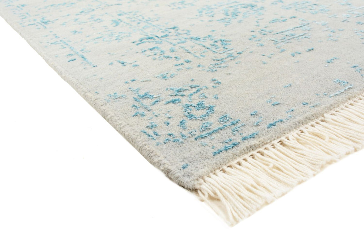 Designerski dywan - 151 x 105 cm - jasnoszary