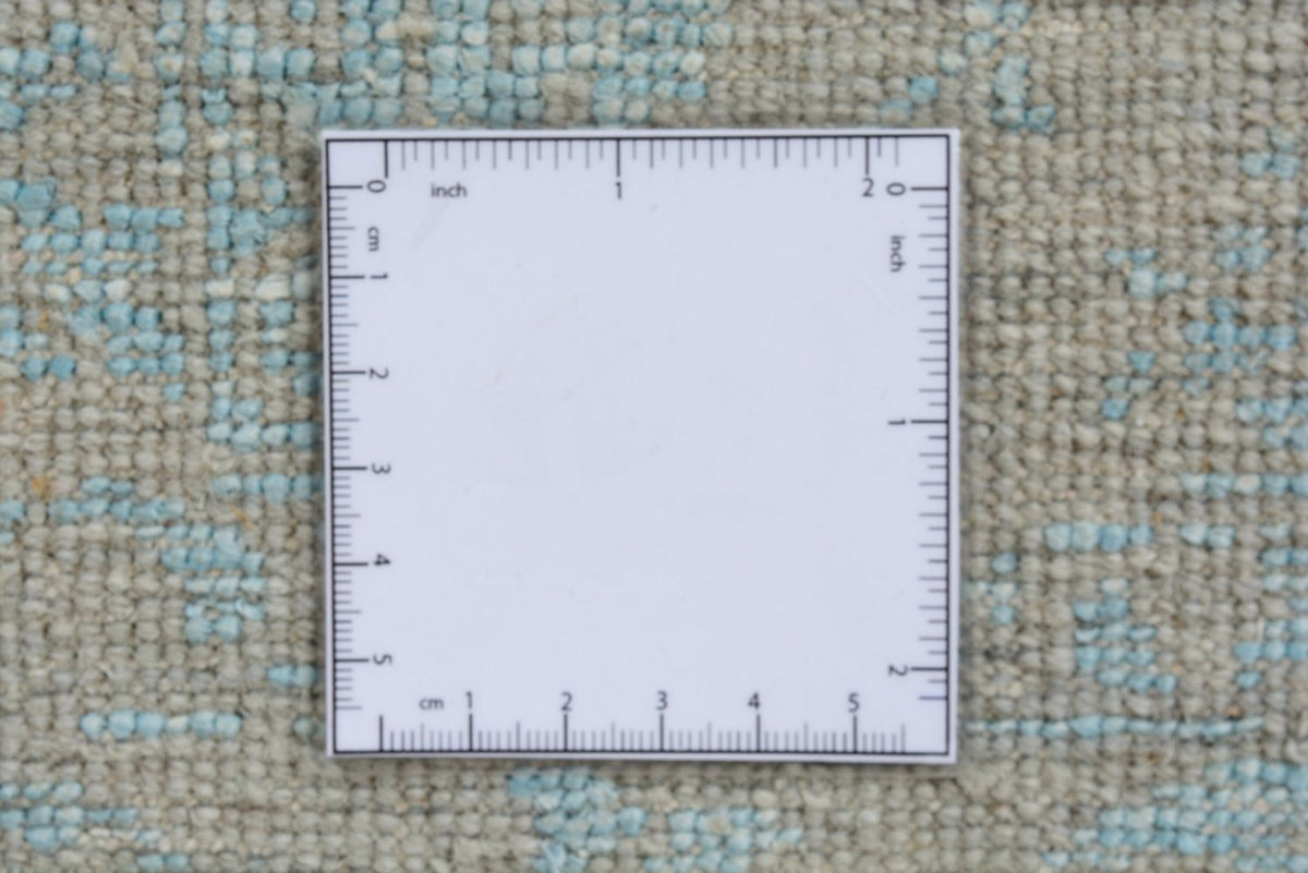 Designerski dywan - 202 x 155 cm - jasnoszary