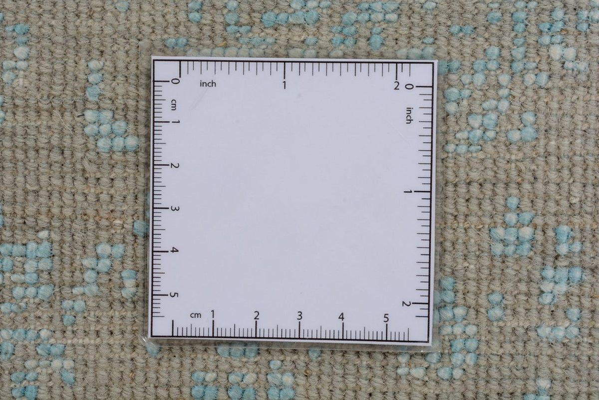 Designerski dywan - 151 x 102 cm - szary