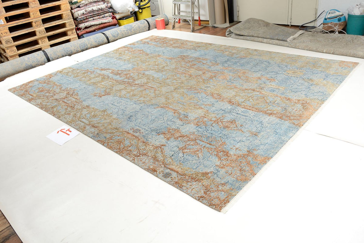 Designerski dywan - 370 x 275 cm - wielokolorowy