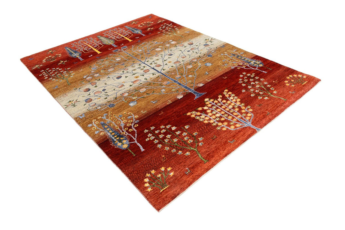 Dywan Gabbeh - Loribaft Indus - 242 x 177 cm - wielokolorowy