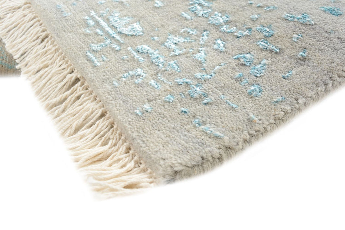 Designerski dywan - 181 x 122 cm - jasnoszary