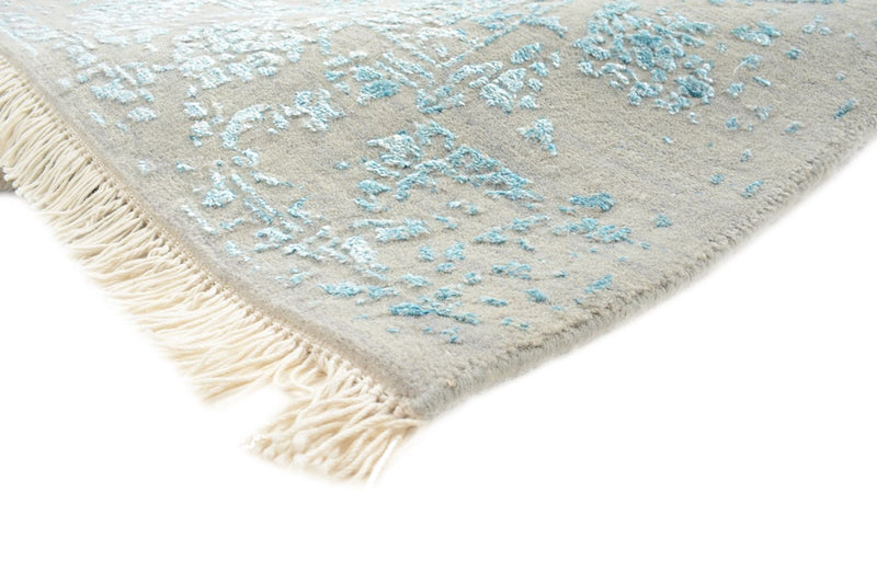 Designerski dywan - 194 x 149 cm - jasnoszary