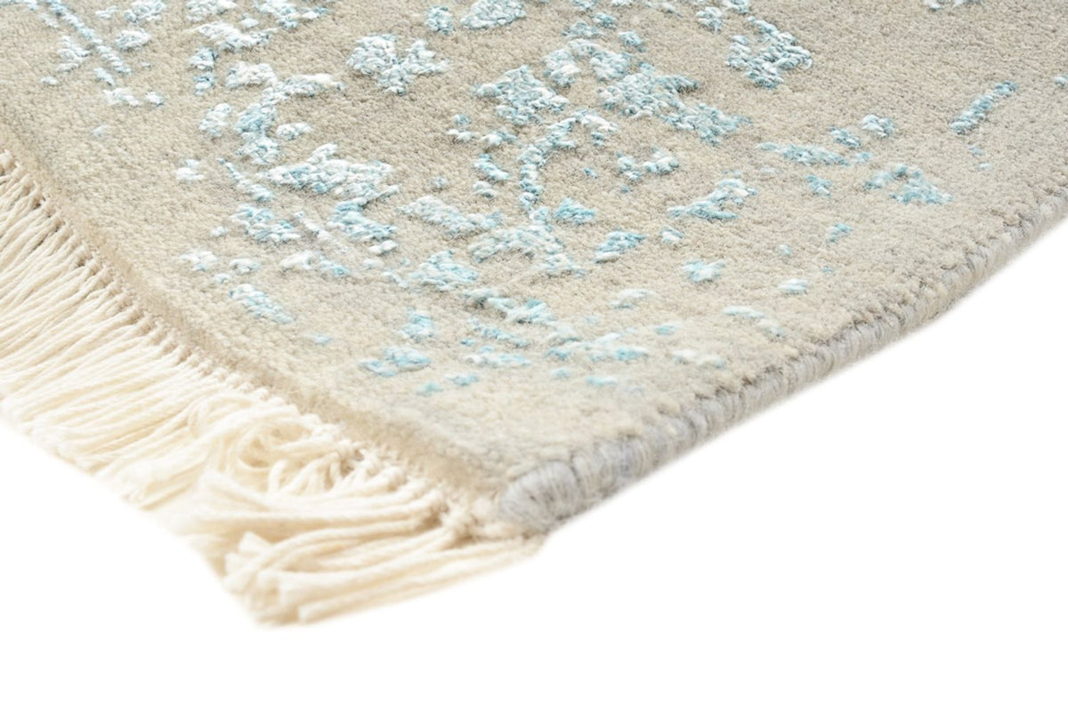 Designerski dywan - 177 x 124 cm - jasnoszary