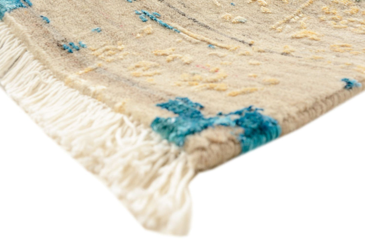 Designerski dywan - 303 x 198 cm - jasny beż