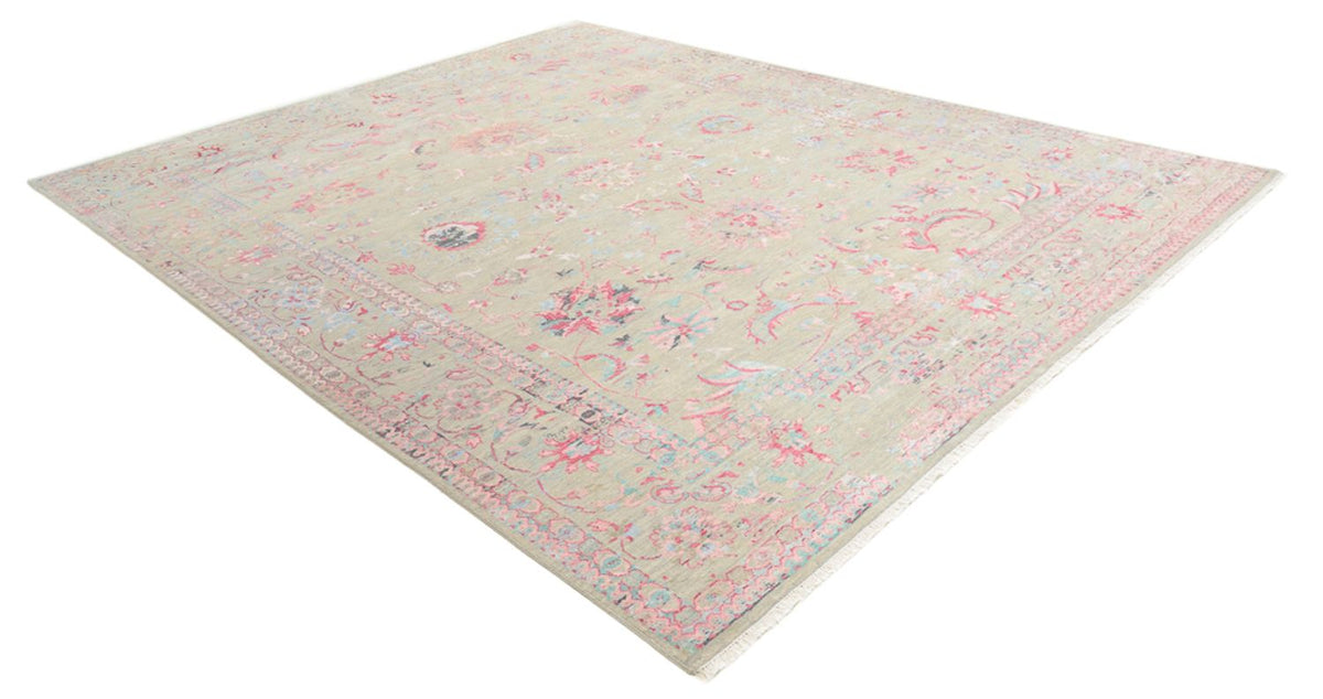 Designerski dywan - 349 x 276 cm - piaskowy