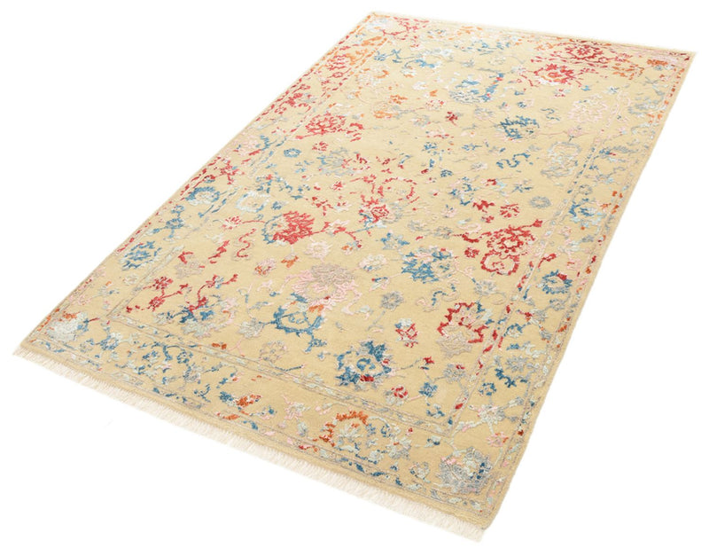 Designerski dywan - 182 x 121 cm - piaskowy