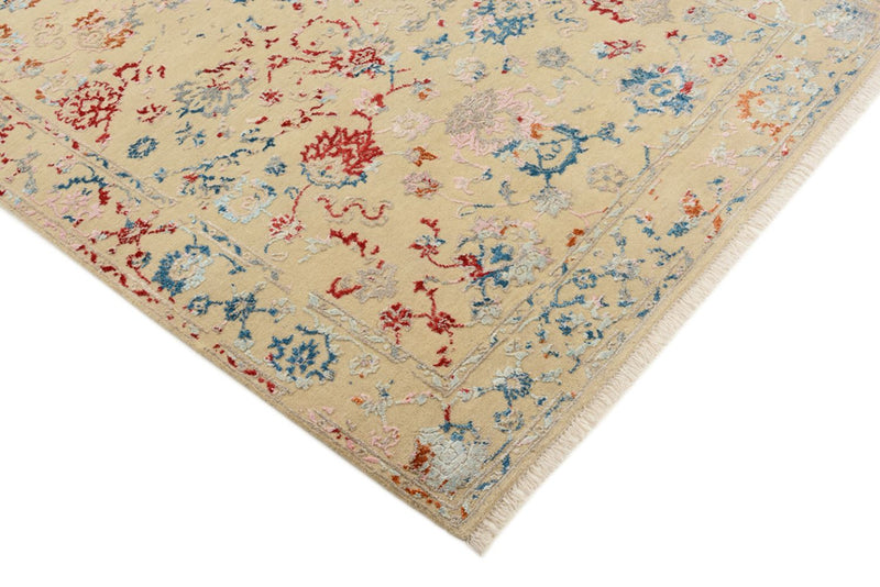 Designerski dywan - 182 x 121 cm - piaskowy