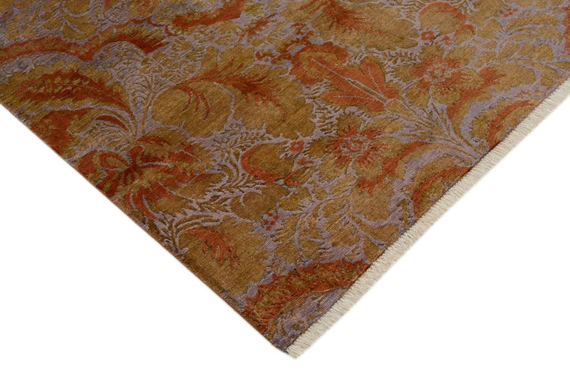 Designerski dywan - 184 x 119 cm - rdza