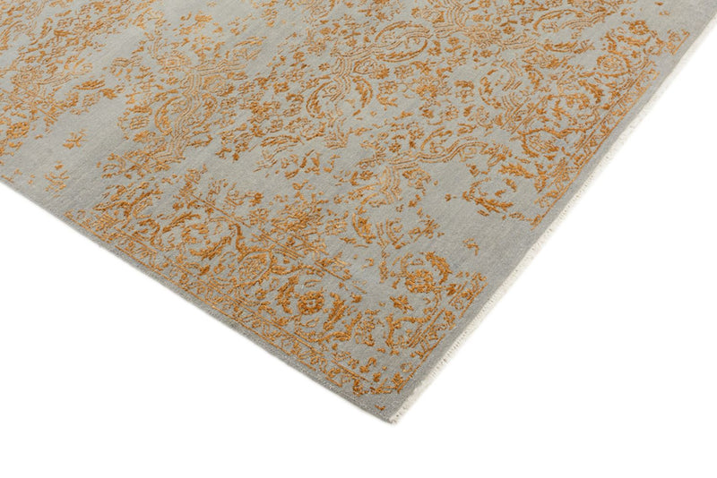 Designerski dywan - 181 x 129 cm - szary