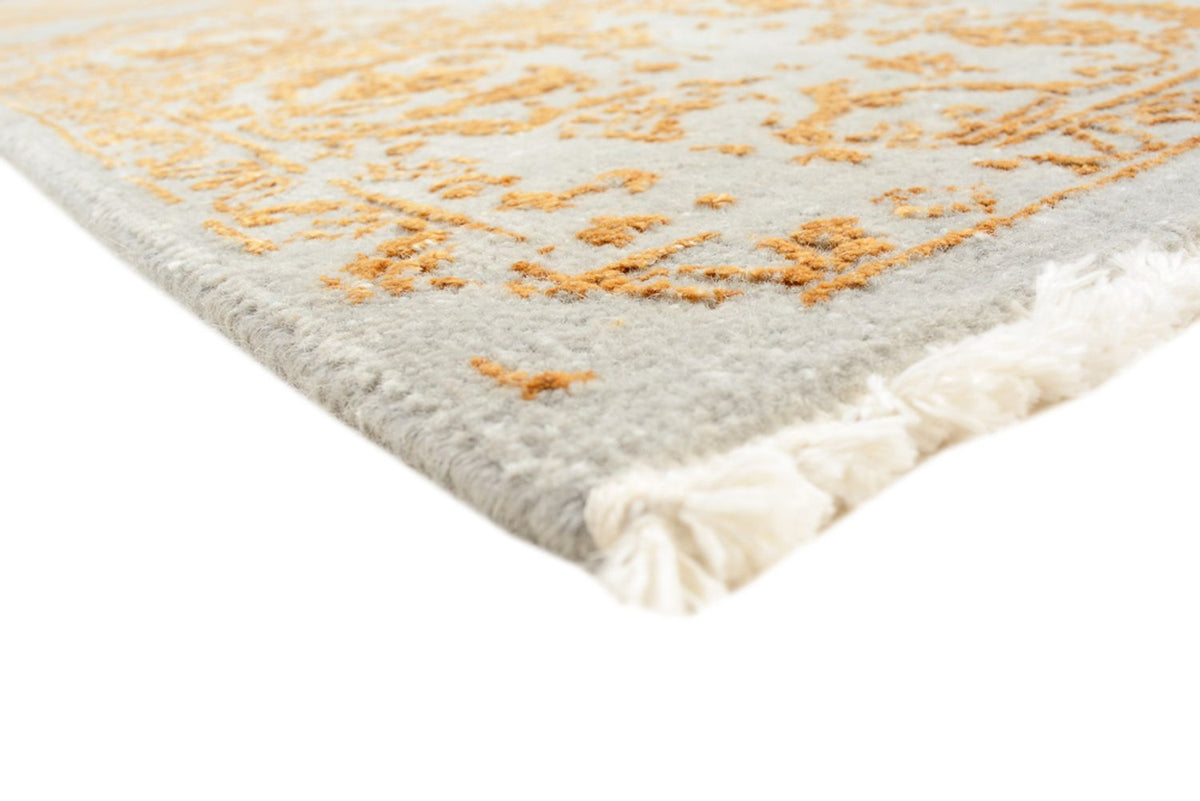 Designerski dywan - 181 x 129 cm - szary