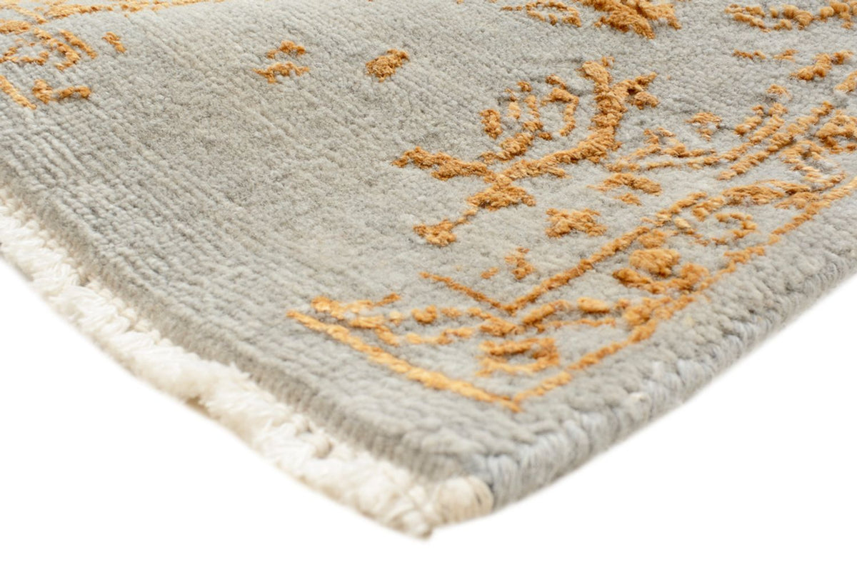 Designerski dywan - 181 x 129 cm - szary