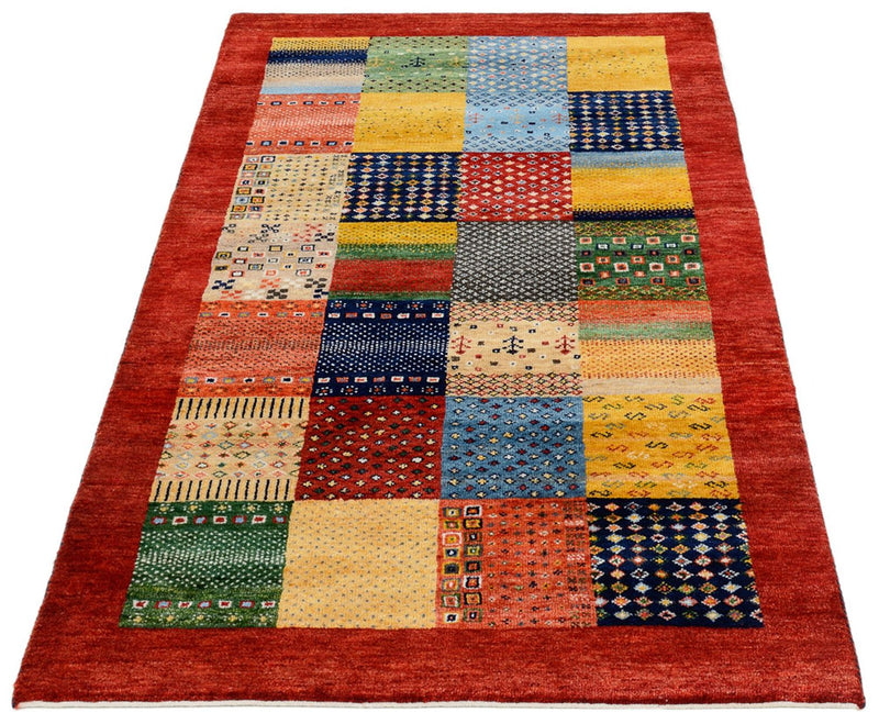 Dywan Gabbeh - Loribaft Indus - 163 x 96 cm - wielokolorowy