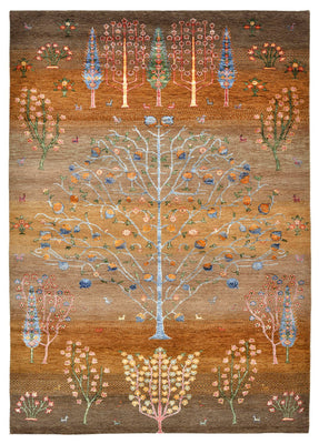 Dywan Gabbeh - Loribaft Indus - 244 x 174 cm - wielokolorowy