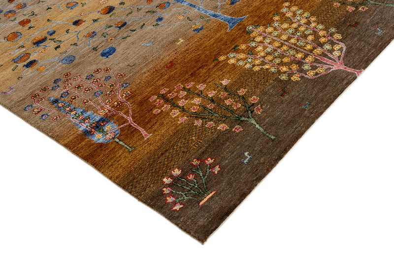 Dywan Gabbeh - Loribaft Indus - 244 x 174 cm - wielokolorowy