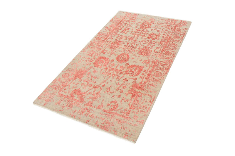 Designerski dywan - 155 x 91 cm - piaskowy