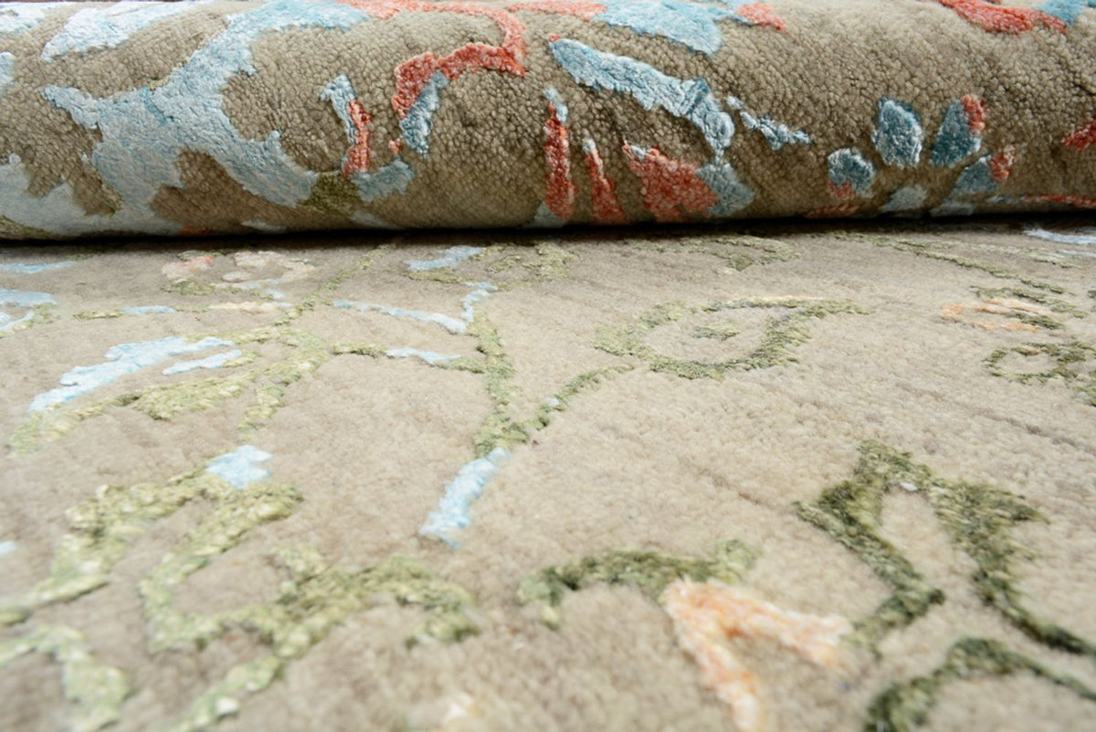 Designerski dywan - 349 x 259 cm - piaskowy