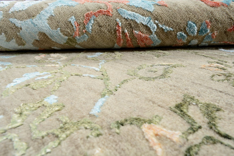 Designerski dywan - 349 x 259 cm - piaskowy