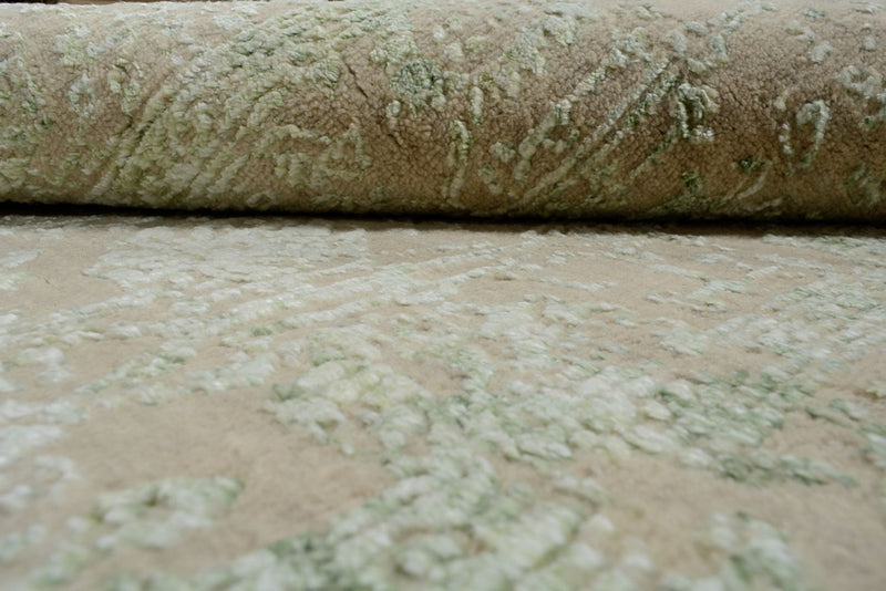 Designerski dywan - 151 x 94 cm - piaskowy