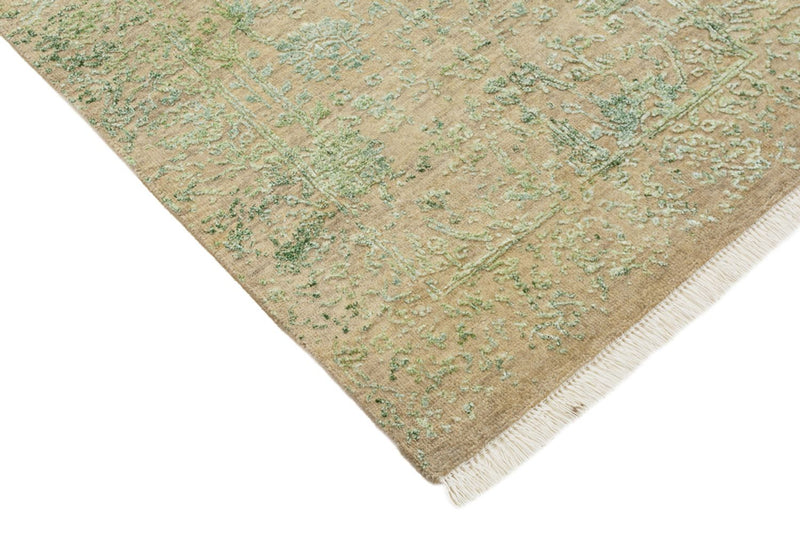 Designerski dywan - 139 x 74 cm - piaskowy