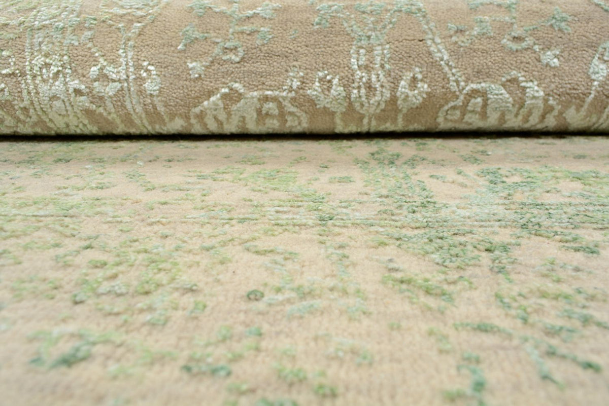 Designerski dywan - 120 x 79 cm - piaskowy