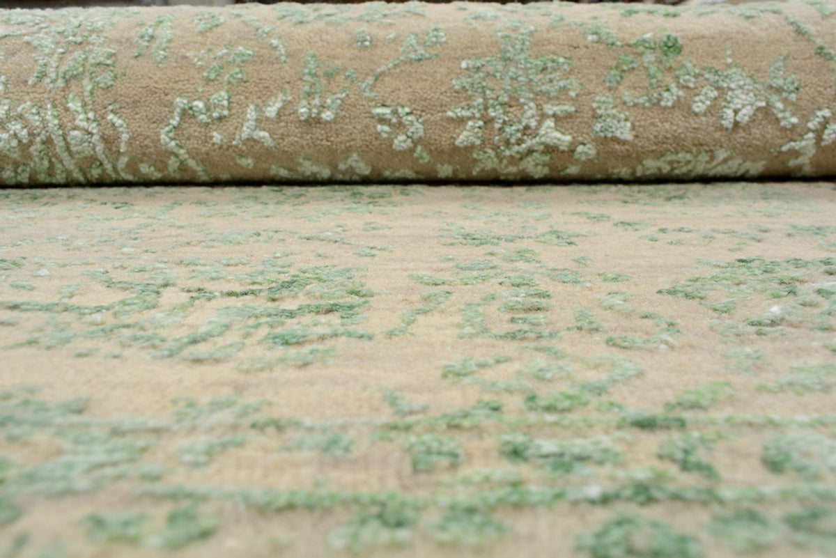 Designerski dywan - 133 x 76 cm - piaskowy