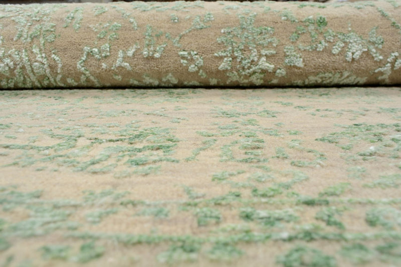 Designerski dywan - 133 x 76 cm - piaskowy