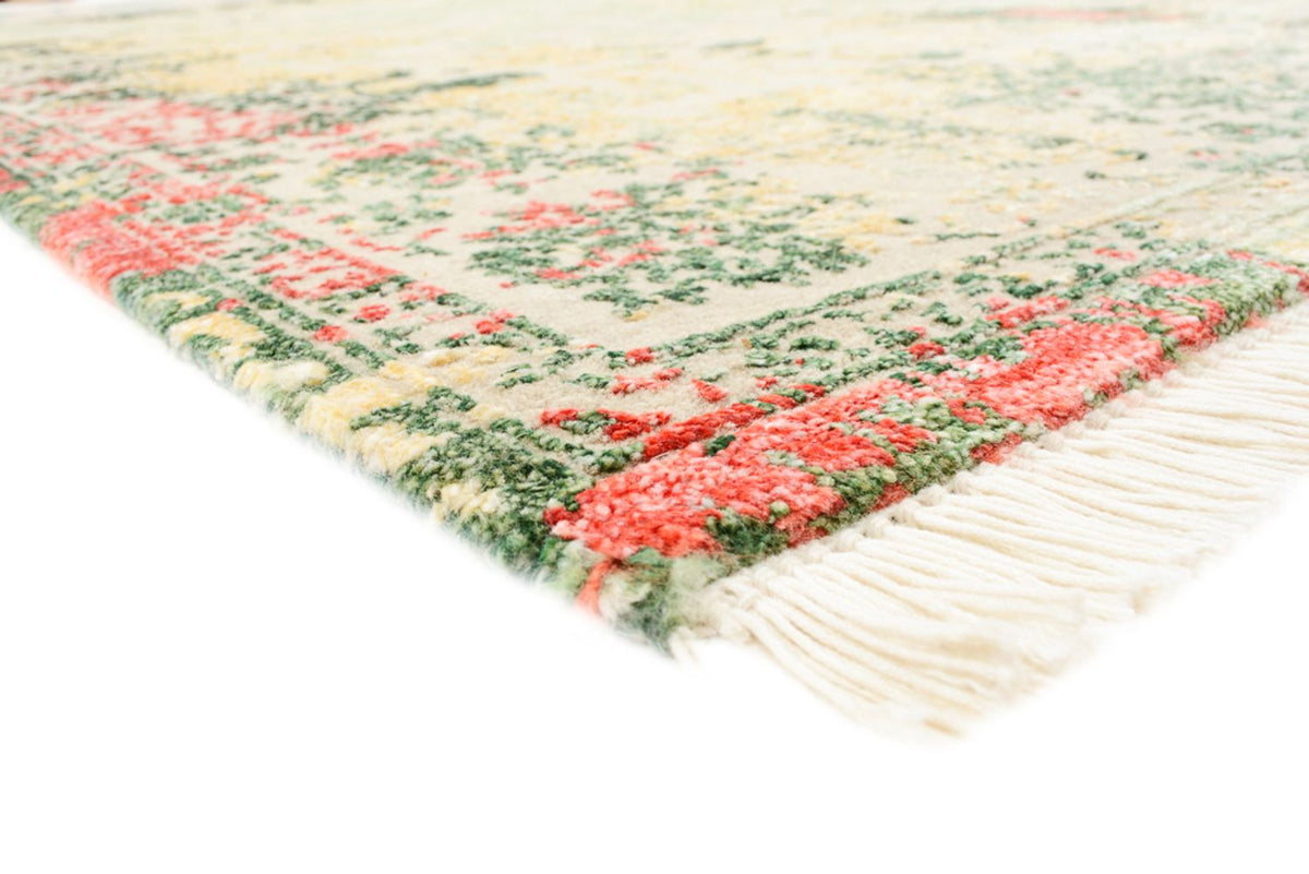 Designerski dywan - 188 x 130 cm - jasny beż