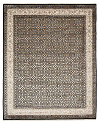 Orientalny dywan - Bijar - Indus - 303 x 246 cm - ciemny beż
