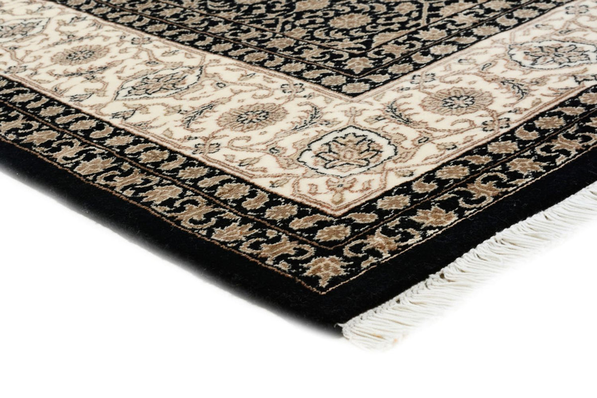 Orientalny dywan - Bijar - Indus - 204 x 141 cm - ciemny beż