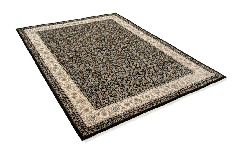 Orientalny dywan - Bijar - Indus - 203 x 144 cm - ciemny beż