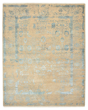 Designerski dywan - 304 x 248 cm - piaskowy