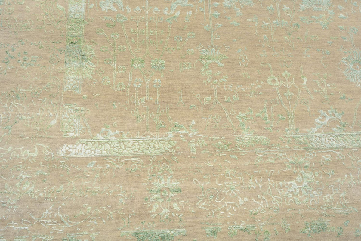 Designerski dywan - 296 x 256 cm - piaskowy