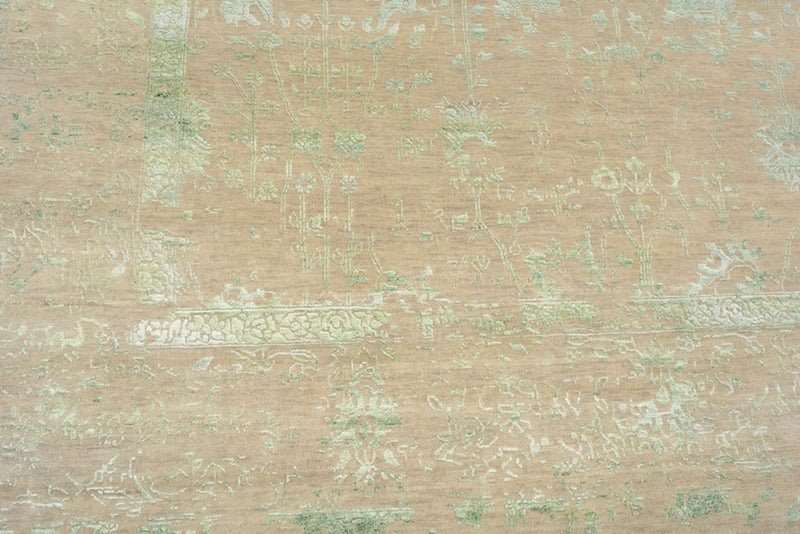 Designerski dywan - 296 x 256 cm - piaskowy