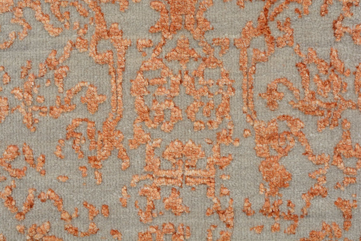 Designerski dywan - 155 x 95 cm - pomarańczowy