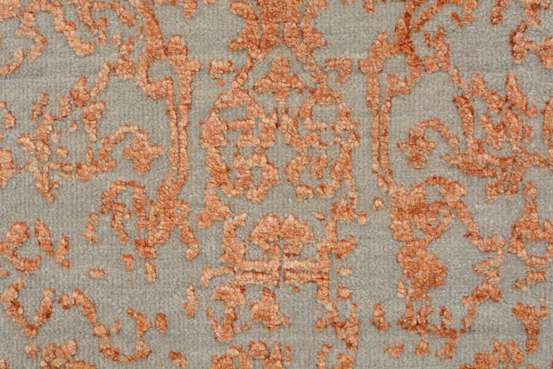 Designerski dywan - 155 x 95 cm - pomarańczowy