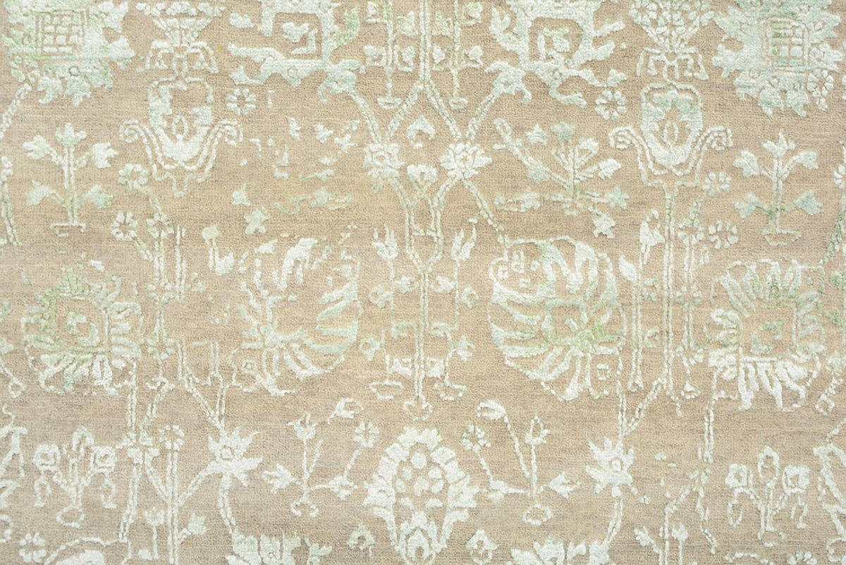 Designerski dywan - 240 x 175 cm - piaskowy