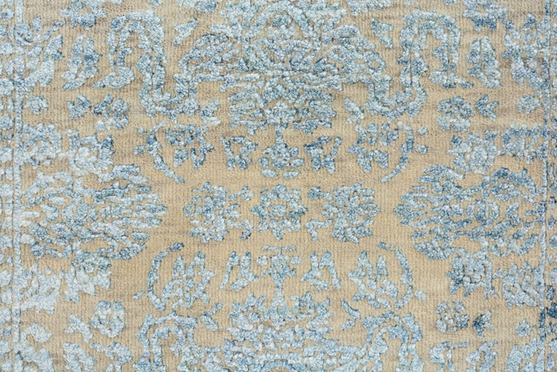 Designerski dywan - 134 x 70 cm - jasnoszary