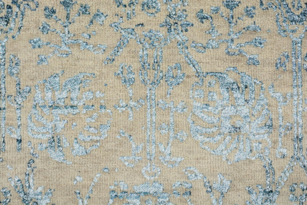 Designerski dywan - 137 x 76 cm - jasny beż