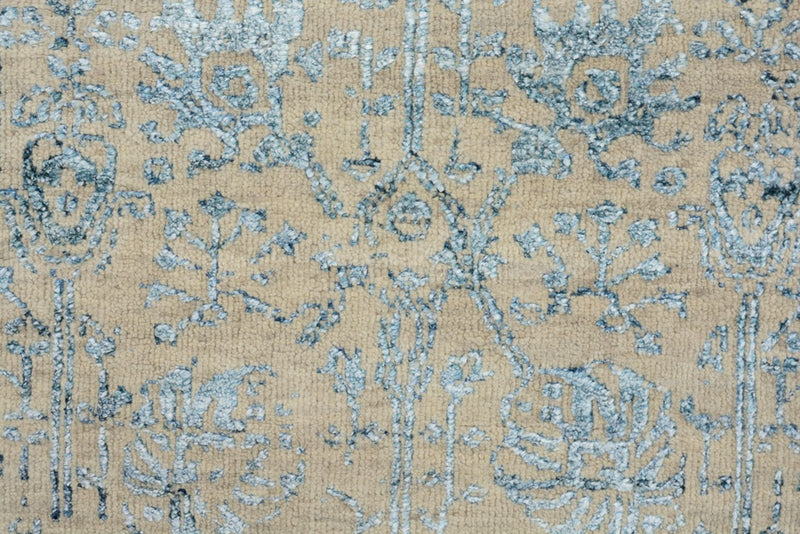 Designerski dywan - 137 x 78 cm - jasny beż