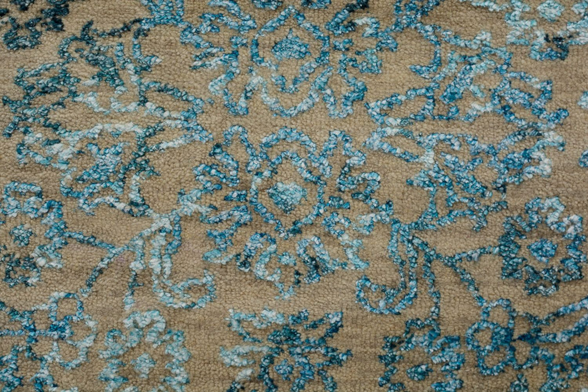 Designerski dywan - 150 x 95 cm - jasnoniebieski