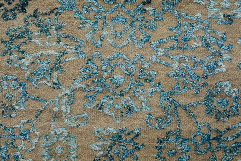 Designerski dywan - 150 x 95 cm - jasnoniebieski