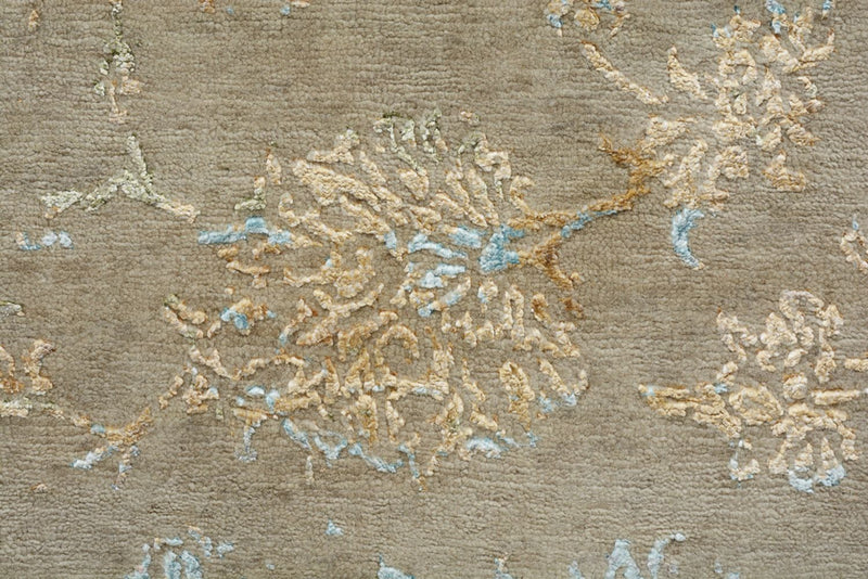 Designerski dywan - 234 x 179 cm - piaskowy