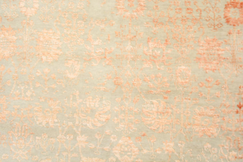 Designerski dywan - 293 x 251 cm - jasnobrązowy